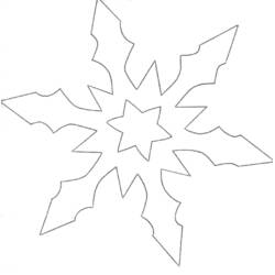 ぬりえページ: 雪の結晶 (自然と季節) #160514 - 無料の印刷可能なぬりえページ