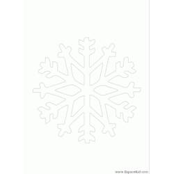 ぬりえページ: 雪の結晶 (自然と季節) #160560 - 無料の印刷可能なぬりえページ