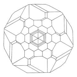 ぬりえページ: 雪の結晶 (自然と季節) #160580 - 無料の印刷可能なぬりえページ