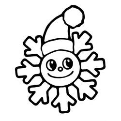 ぬりえページ: 雪の結晶 (自然と季節) #190266 - 無料の印刷可能なぬりえページ