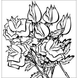 ぬりえページ: 花束 (自然) #160741 - 無料の印刷可能なぬりえページ