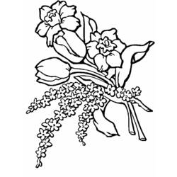 ぬりえページ: 花束 (自然) #160790 - 無料の印刷可能なぬりえページ