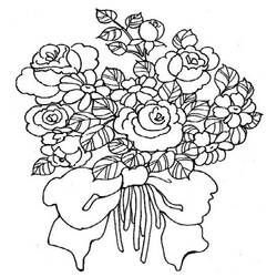 ぬりえページ: 花束 (自然) #160800 - 無料の印刷可能なぬりえページ