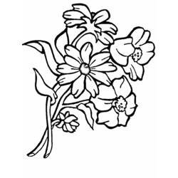 ぬりえページ: 花束 (自然) #160826 - 無料の印刷可能なぬりえページ