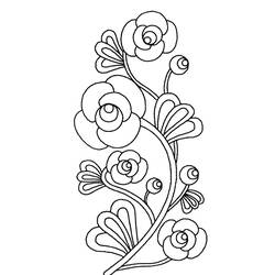 ぬりえページ: 花束 (自然) #160847 - 無料の印刷可能なぬりえページ