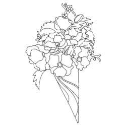 ぬりえページ: 花束 (自然) #160878 - 無料の印刷可能なぬりえページ