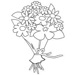 ぬりえページ: 花束 (自然) #160980 - 無料の印刷可能なぬりえページ