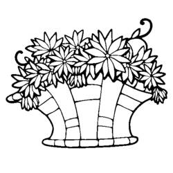 ぬりえページ: 花束 (自然) #161038 - 無料の印刷可能なぬりえページ