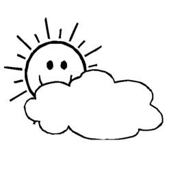 ぬりえページ: 雲 (自然) #157307 - 無料の印刷可能なぬりえページ
