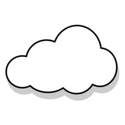 ぬりえページ: 雲 (自然) #157309 - 無料の印刷可能なぬりえページ