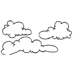 ぬりえページ: 雲 (自然) #157323 - 無料の印刷可能なぬりえページ