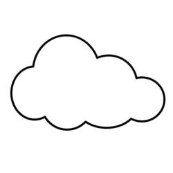 ぬりえページ: 雲 (自然) #157326 - 無料の印刷可能なぬりえページ