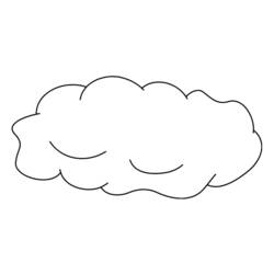 ぬりえページ: 雲 (自然) #157341 - 無料の印刷可能なぬりえページ