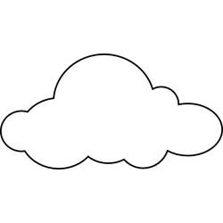 ぬりえページ: 雲 (自然) #157342 - 無料の印刷可能なぬりえページ