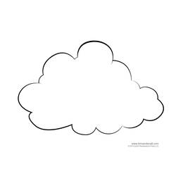 ぬりえページ: 雲 (自然) #157356 - 無料の印刷可能なぬりえページ