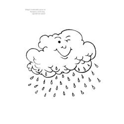 ぬりえページ: 雲 (自然) #157381 - 無料の印刷可能なぬりえページ