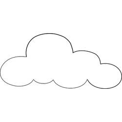 ぬりえページ: 雲 (自然) #157392 - 無料の印刷可能なぬりえページ