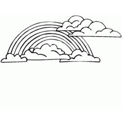 ぬりえページ: 雲 (自然) #157515 - 無料の印刷可能なぬりえページ