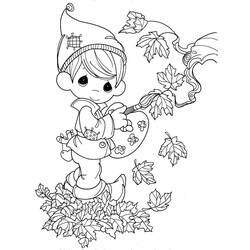 ぬりえページ: 秋のシーズン (自然) #164041 - 無料の印刷可能なぬりえページ