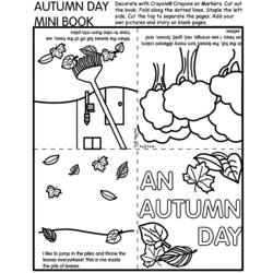 ぬりえページ: 秋のシーズン (自然) #164057 - 無料の印刷可能なぬりえページ
