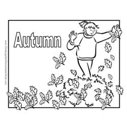 ぬりえページ: 秋のシーズン (自然) #164077 - 無料の印刷可能なぬりえページ