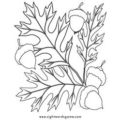 ぬりえページ: 秋のシーズン (自然) #164118 - 無料の印刷可能なぬりえページ