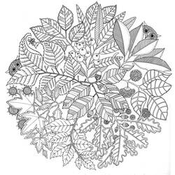 ぬりえページ: 秋のシーズン (自然) #164154 - 無料の印刷可能なぬりえページ