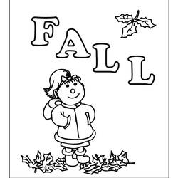 ぬりえページ: 秋のシーズン (自然) #164327 - 無料の印刷可能なぬりえページ