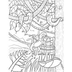 ぬりえページ: 森 (自然) #157105 - 無料の印刷可能なぬりえページ