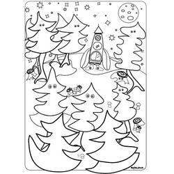 ぬりえページ: 森 (自然) #157210 - 無料の印刷可能なぬりえページ