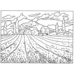 ぬりえページ: 田舎 (自然) #165768 - 無料の印刷可能なぬりえページ