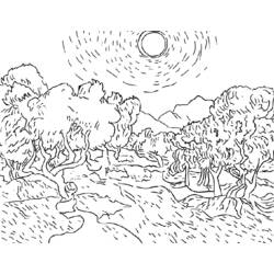 ぬりえページ: 田舎 (自然) #165785 - 無料の印刷可能なぬりえページ
