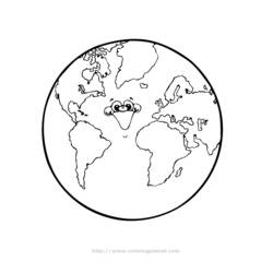 ぬりえページ: 惑星 (自然) #157613 - 無料の印刷可能なぬりえページ