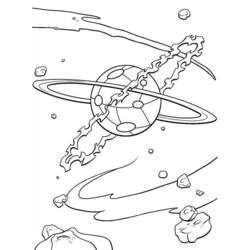 ぬりえページ: 惑星 (自然) #157617 - 無料の印刷可能なぬりえページ
