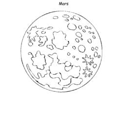ぬりえページ: 惑星 (自然) #157618 - 無料の印刷可能なぬりえページ