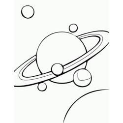 ぬりえページ: 惑星 (自然) #157632 - 無料の印刷可能なぬりえページ