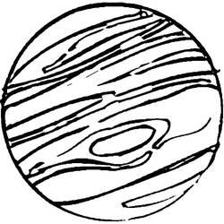 ぬりえページ: 惑星 (自然) #157653 - 無料の印刷可能なぬりえページ