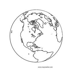 ぬりえページ: 惑星 (自然) #157666 - 無料の印刷可能なぬりえページ