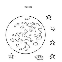 ぬりえページ: 惑星 (自然) #157770 - 無料の印刷可能なぬりえページ