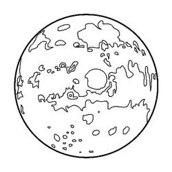 ぬりえページ: 惑星 (自然) #157781 - 無料の印刷可能なぬりえページ