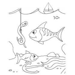 ぬりえページ: 海底 (自然) #160130 - 無料の印刷可能なぬりえページ