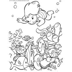 ぬりえページ: 海底 (自然) #160177 - 無料の印刷可能なぬりえページ