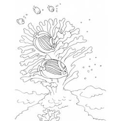 ぬりえページ: 海底 (自然) #160248 - 無料の印刷可能なぬりえページ