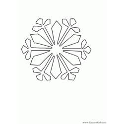 ぬりえページ: スノーフレーク (自然) #160501 - 無料の印刷可能なぬりえページ
