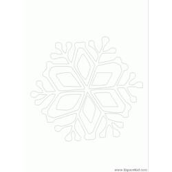 ぬりえページ: スノーフレーク (自然) #160518 - 無料の印刷可能なぬりえページ