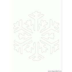 ぬりえページ: スノーフレーク (自然) #160525 - 無料の印刷可能なぬりえページ