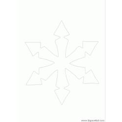 ぬりえページ: スノーフレーク (自然) #160557 - 無料の印刷可能なぬりえページ