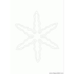 ぬりえページ: スノーフレーク (自然) #160595 - 無料の印刷可能なぬりえページ