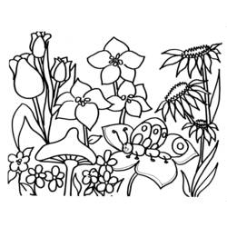 ぬりえページ: 春の季節 (自然) #164761 - 無料の印刷可能なぬりえページ