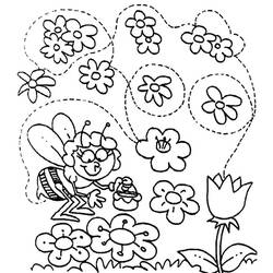 ぬりえページ: 春の季節 (自然) #164812 - 無料の印刷可能なぬりえページ